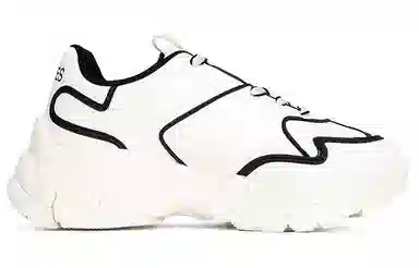 MLB Dad Shoes White Black