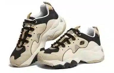 Skechers D'lites 3.0 Natural Black