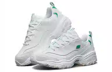Skechers D'lites 1.0 White Green