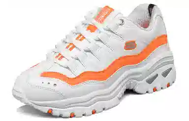 Skechers Energy-Over Joy White Orange