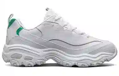 Skechers D'lites 1.0 White Green