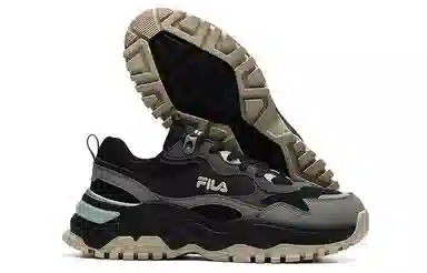 FILA Low Dad Shoes Black Ridge