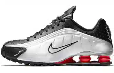 Nike Shox R4 Silver Red