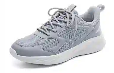 Warrior Low-Top Running Shoes White Grey