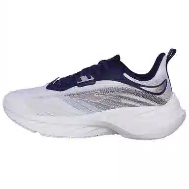 鸿星尔克 缓震轻弹跑步鞋 男款 白蓝