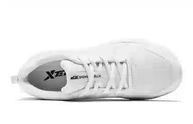 特步 刀锋 防滑耐磨 低帮 跑步鞋 女款 白色