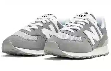New Balance 574 Grey White