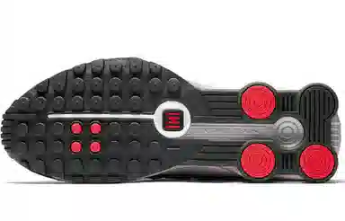 Nike Shox R4 Silver Red