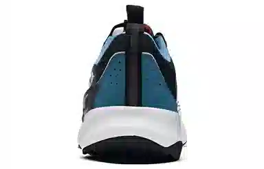 特步 动力巢 跑步鞋 男款 黑象牙白