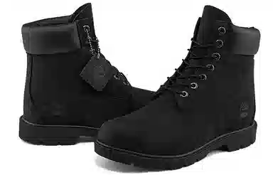Timberland 6 Inch Black Wide