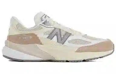 New Balance 990 V6 White Brown