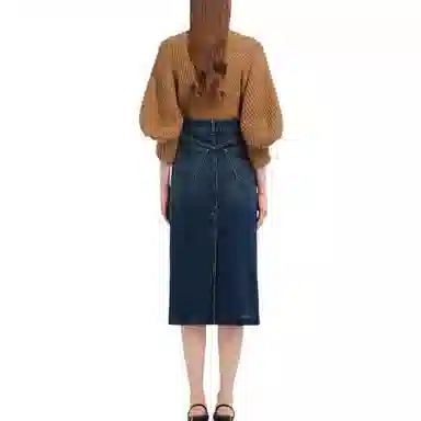 Prada FW22 Denim Skirt