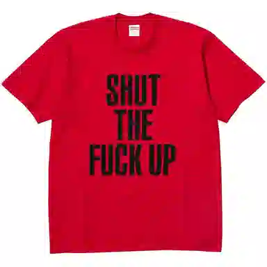 Supreme x NUMBER(N)INE FW25 FW26 WEEK16 Shut Up Tee logoT