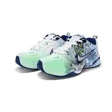 Nike Air Monarch 4 White Navy