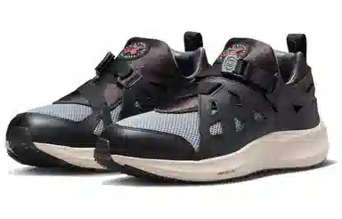 Patta x Nike Air Huarache Black Grey Red