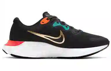 Nike Renew Run 2 Black Gold Orange