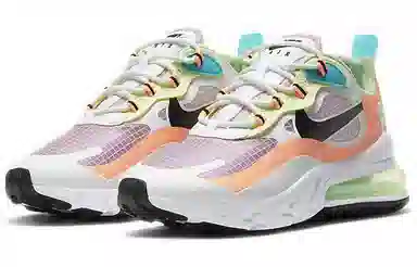 Nike Air Max 270 White Green Purple