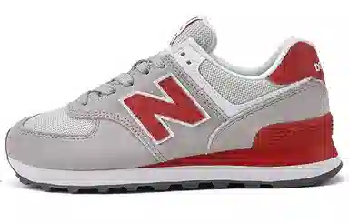 New Balance 574 Grey Red