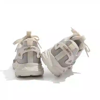 HUANQIU Fashion Casual Running Shoes Khaki Grey