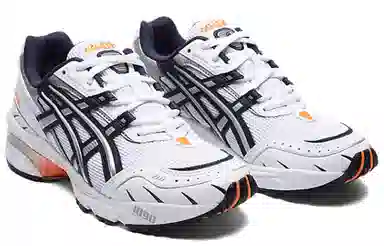 Asics Gel-1090 White Black Orange