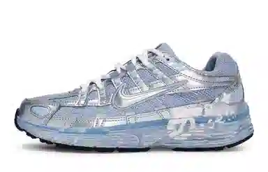 Nike P-6000 Silver White Blue