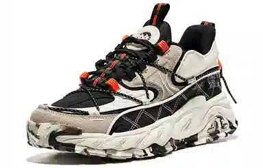 ERKE Running Shoes Black Grey