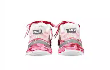 MLB New York Yankees Low Top Running Shoes Pink