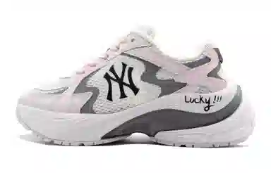 MLB New York Yankees Low Top Running Shoes Pink