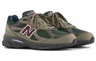 New Balance 990 V3 Green Brown