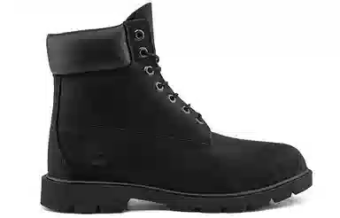 Timberland 6 Inch Black Wide