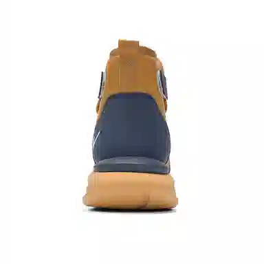 Warrior High Top Outdoor Boots Brown Blue