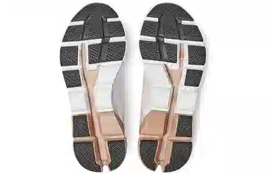 On Cloudflyer Glacier Grey Rose Brown