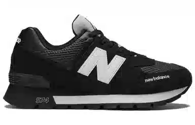 New Balance 574 Black White