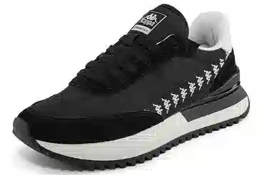 Kappa Retro Low Black White