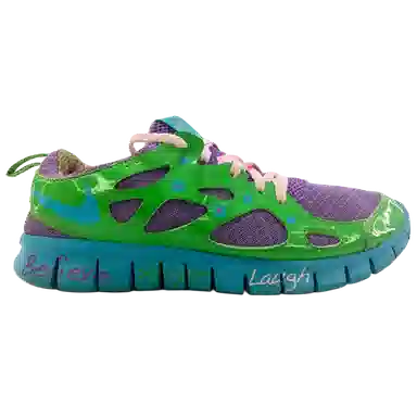 Nike Free Run 2.0 Green Purple