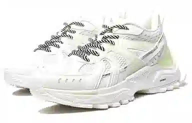 特步 山海系列 潮流老爹鞋 女款 白绿