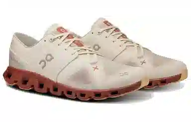 On Cloud X 3 White Red