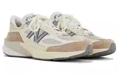 New Balance 990 V6 White Brown