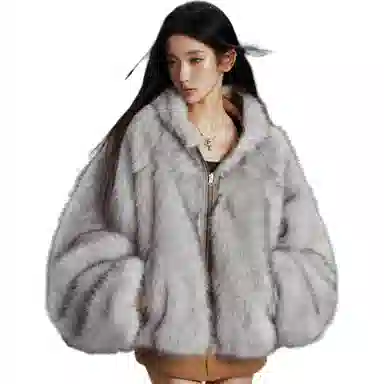 MEDM FW24 Reversible Flight Eagle Hoodie Coat