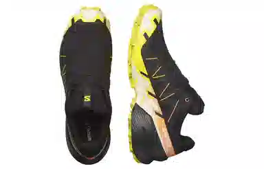 Salomon Cross Gore-Tex Black Yellow