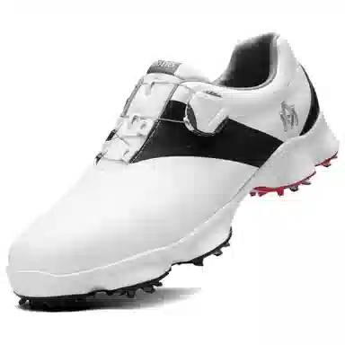 PGM Golf Shoes White Black