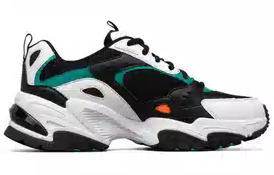 Skechers Stamina V2 Black White Green Orange