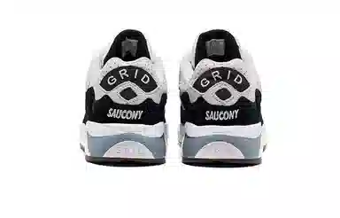 Saucony Grid Shadow 2 White Grey Black