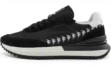Kappa Retro Low Black White