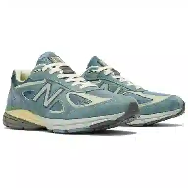 Auralee x New Balance 990 V4 Blue