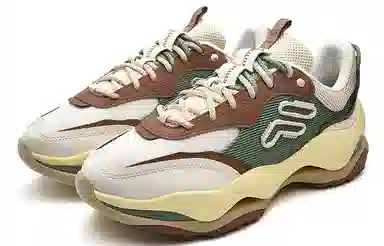 FILA Fusion Low Dad Sneakers Green