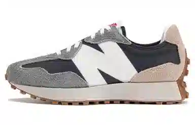 New Balance 327 Black White Grey