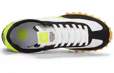 Kappa Retro Low-Top Running Shoes Grey Black