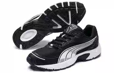 PUMA Axis Retro Black Silver