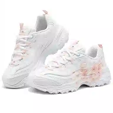 Skechers DLITES White Pink